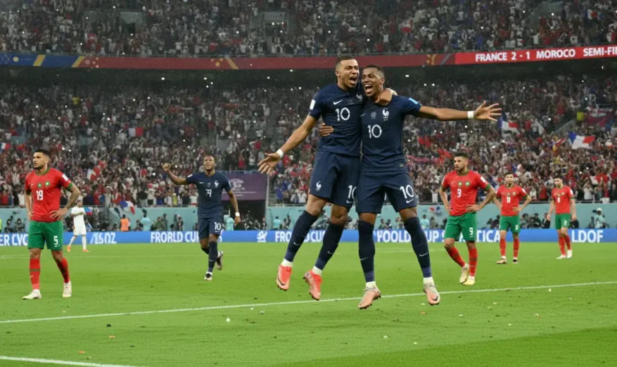 Fransa Fas Üzerine 2-0: Mbappe ve Dembele Yarı Finale Çıktı