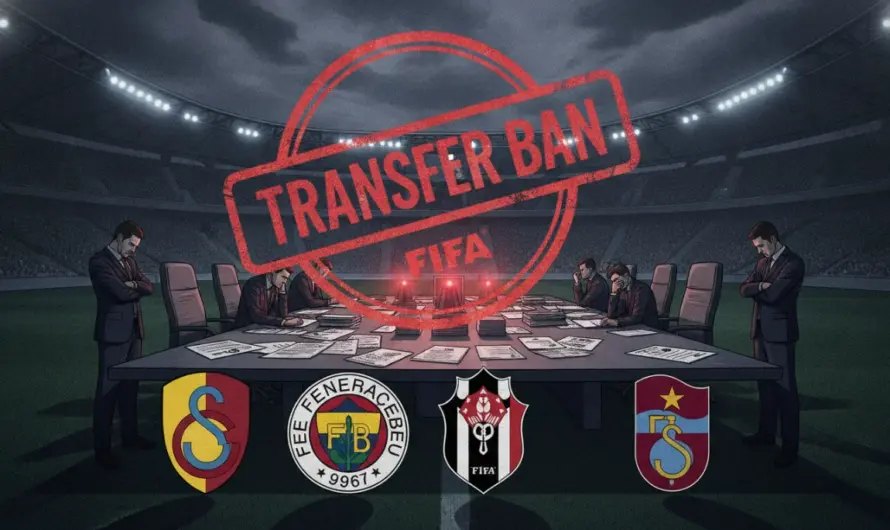 FIFA’dan Türk Futboluna Sert Müdahale: Dört Kulübe Transfer Engeli