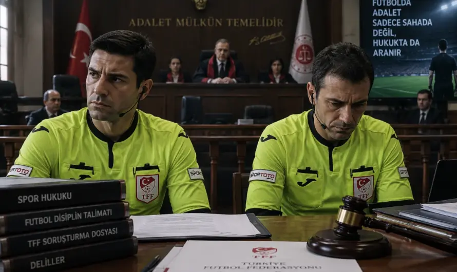 Türk Futbolunda Hakem Soruşturması: Yasin Kol ve Göktuğ Hazar Erel Hakkında Tutuklama Talebi